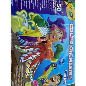 Crayola Color Chemistry Lab Set 50 Experiments New In Box